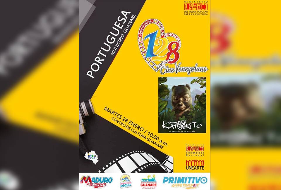 La agenda cinematográfica se realizará en 6 municipios del estado Portuguesa