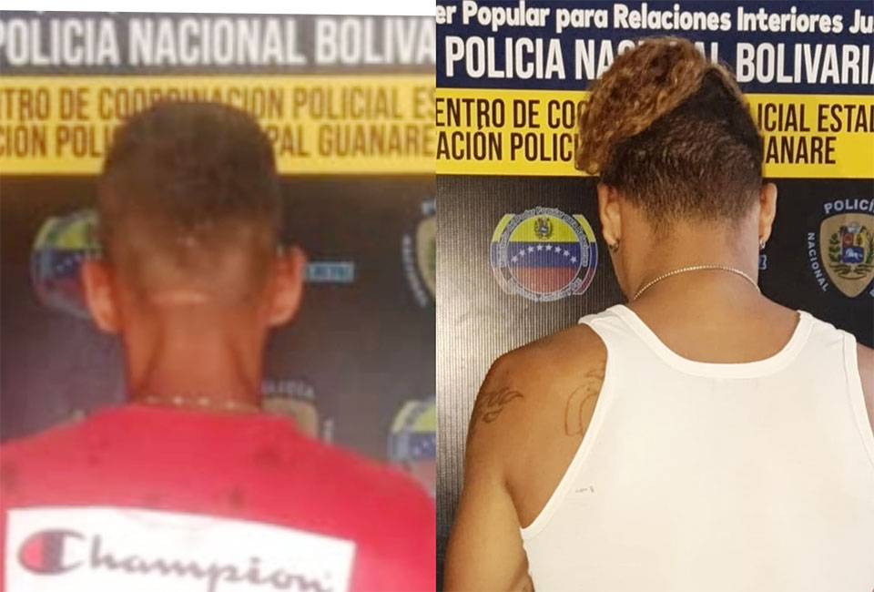 Los dos detenidos por la PNB en Guanare